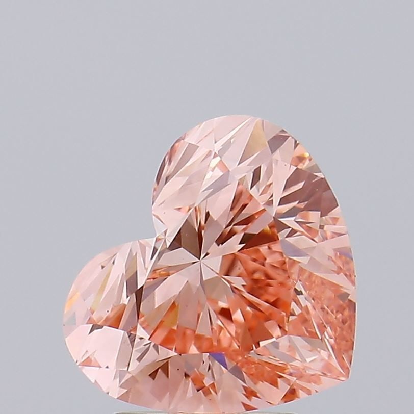 Loose Diamond - HEART 3.0ct Fancy Intense Pink VS1: Loose Diamond - HEART 3.0ct Fancy Intense Pink VS1 Source: This is a real non-mined Diamond that has been grown in a lab Shape: HEART Carats: 3.0 Color: Fancy Intense Pink Certification: IGI Video: