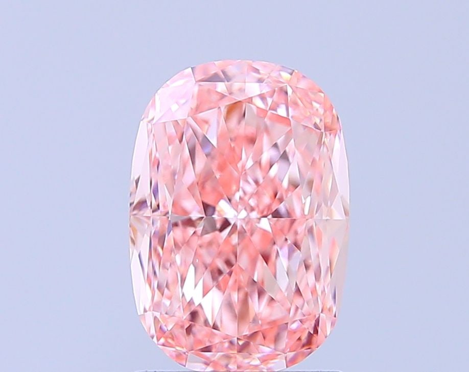 Loose Diamond - CUSHION MODIFIED 2.04ct Fancy Vivid Pink VVS2: Loose Diamond - CUSHION MODIFIED 2.04ct Fancy Vivid Pink VVS2 Source: This is a real non-mined Diamond that has been grown in a lab Shape: CUSHION MODIFIED Carats: 2.04 Color: Fancy Vivid Pink Certifi