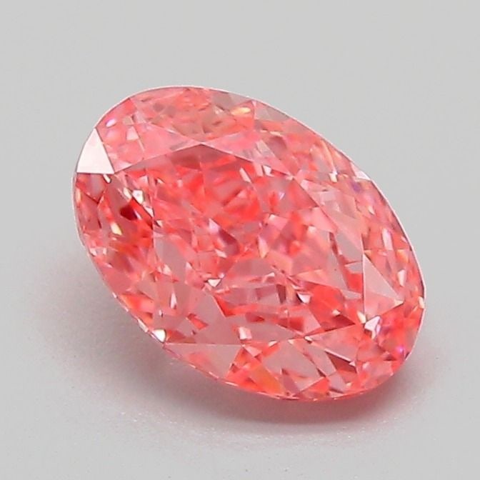 Loose Diamond - OVAL 1.1ct Fancy Vivid Pink VS1: Loose Diamond - OVAL 1.1ct Fancy Vivid Pink VS1 Source: This is a real non-mined Diamond that has been grown in a lab Shape: OVAL Carats: 1.1 Color: Fancy Vivid Pink Certification: IGI Video: