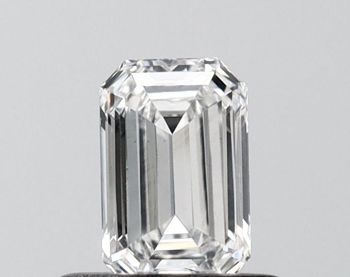 Loose Diamond - EMERALD 0.51ct D VS1: Loose Diamond - EMERALD 0.51ct D VS1 Source: This is a real non-mined Diamond that has been grown in a lab Shape: EMERALD Carats: 0.51 Color: D Clarity: VS1 Certification: IGI Video: