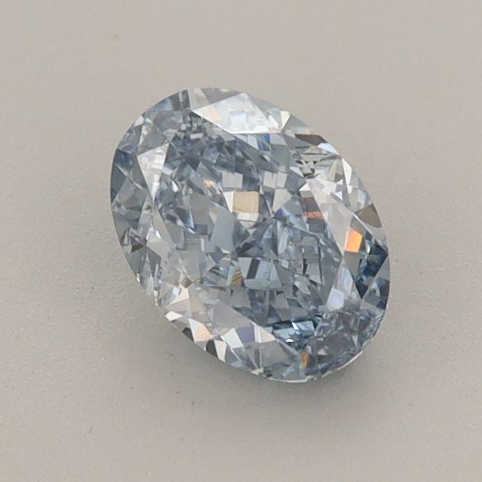 Loose Diamond - OVAL 0.87ct Fancy Intense Blue VS1: Loose Diamond - OVAL 0.87ct Fancy Intense Blue VS1 Source: This is a real non-mined Diamond that has been grown in a lab Shape: OVAL Carats: 0.87 Color: Fancy Intense Blue Certification: IGI Video: