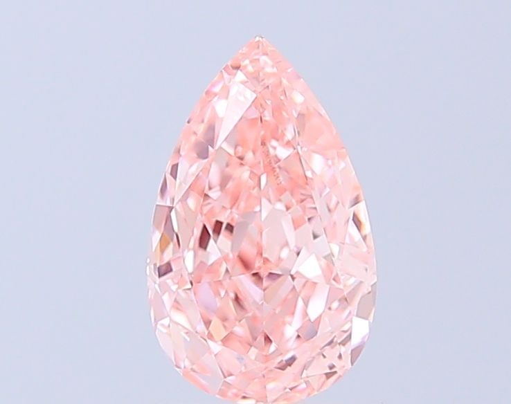 Loose Diamond - PEAR 1.53ct Fancy Vivid Pink VVS2: Loose Diamond - PEAR 1.53ct Fancy Vivid Pink VVS2 Source: This is a real non-mined Diamond that has been grown in a lab Shape: PEAR Carats: 1.53 Color: Fancy Vivid Pink Certification: IGI Video: