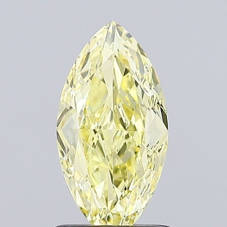 Loose Diamond - MARQUISE 1.01ct Fancy Intense Yellow VS1: Loose Diamond - MARQUISE 1.01ct Fancy Intense Yellow VS1 Source: This is a real non-mined Diamond that has been grown in a lab Shape: MARQUISE Carats: 1.01 Color: Fancy Intense Yellow Certification: I