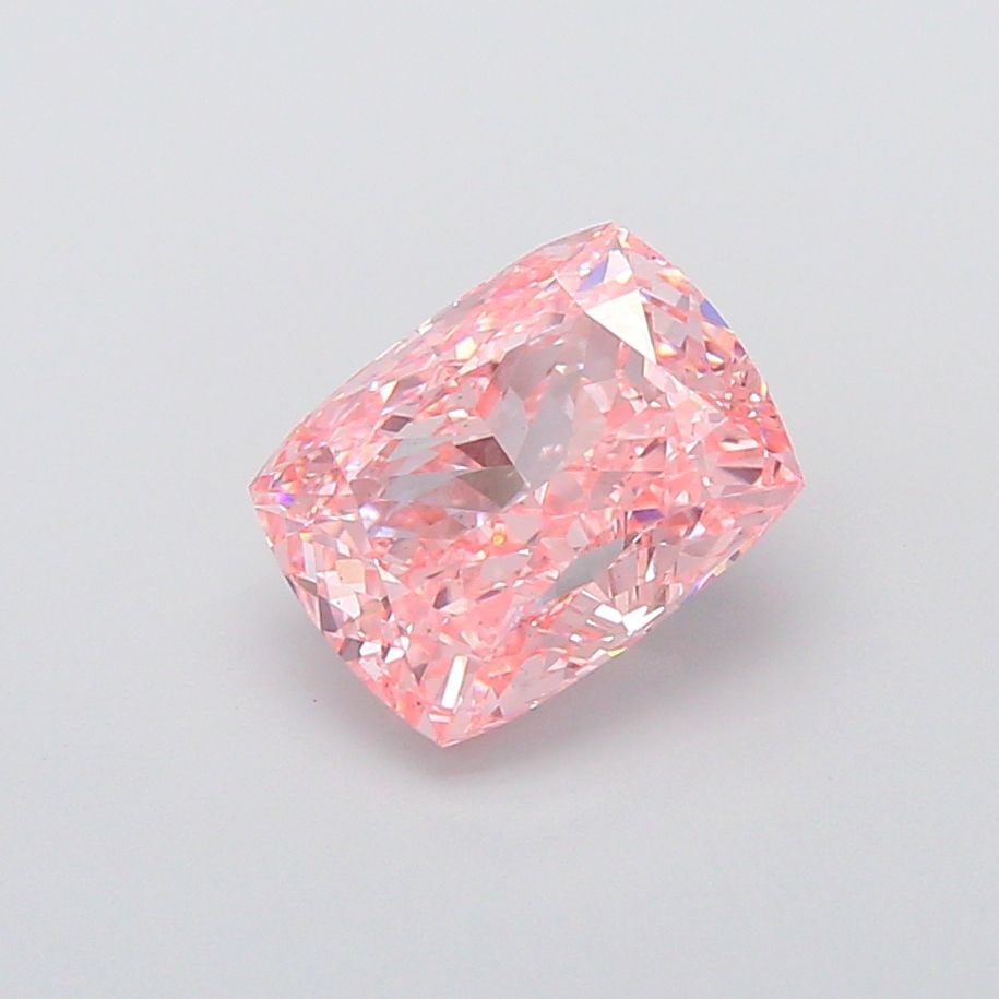 Loose Diamond - CUSHION MODIFIED 4.51ct Fancy Vivid Pink VS1: Loose Diamond - CUSHION MODIFIED 4.51ct Fancy Vivid Pink VS1 Source: This is a real non-mined Diamond that has been grown in a lab Shape: CUSHION MODIFIED Carats: 4.51 Color: Fancy Vivid Pink Certific
