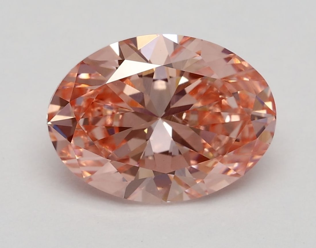 Loose Diamond - OVAL 2.0ct Fancy Vivid Pink VS1: Loose Diamond - OVAL 2.0ct Fancy Vivid Pink VS1 Source: This is a real non-mined Diamond that has been grown in a lab Shape: OVAL Carats: 2.0 Color: Fancy Vivid Pink Certification: IGI Video: