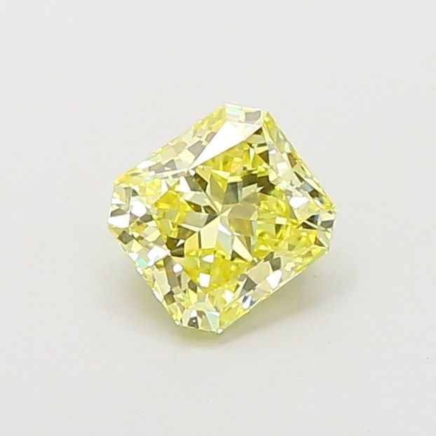 Loose Diamond - RADIANT 0.9ct Fancy Yellow VS1: Loose Diamond - RADIANT 0.9ct Fancy Yellow VS1 Source: This is a real non-mined Diamond that has been grown in a lab Shape: RADIANT Carats: 0.9 Color: Fancy Yellow Certification: IGI Video: