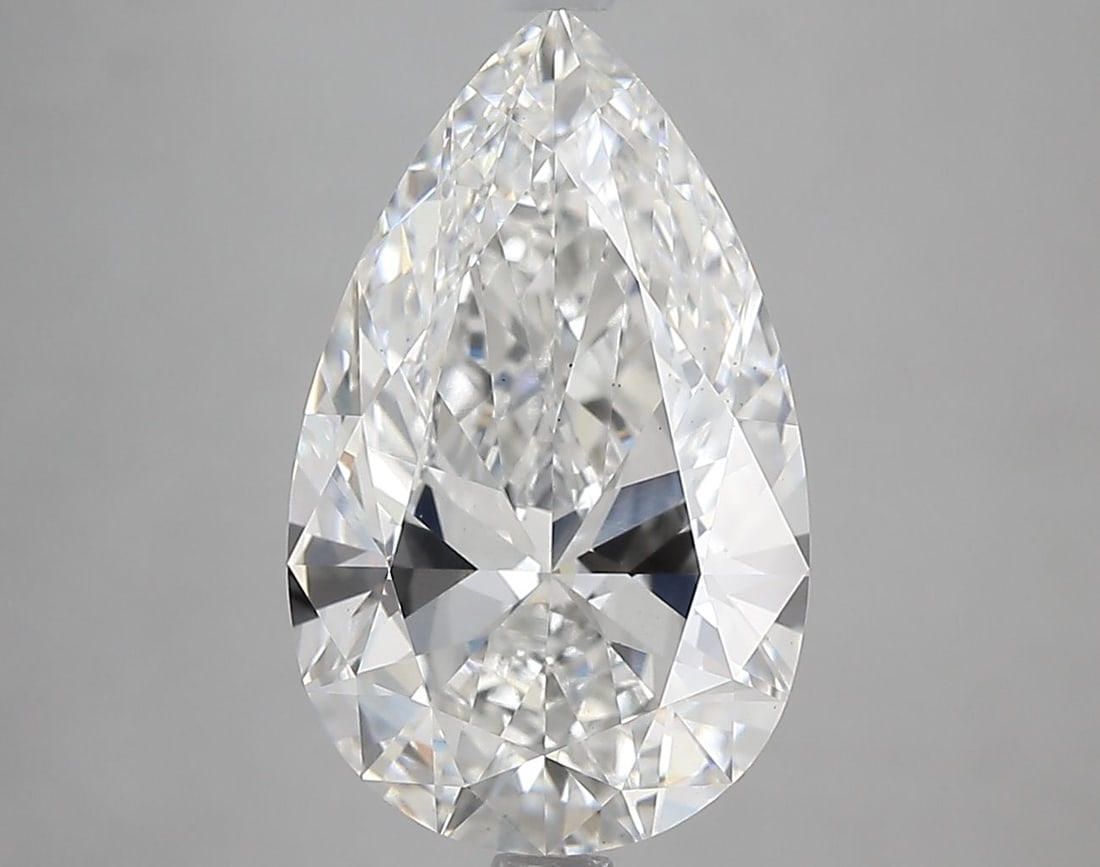 Loose Diamond - PEAR 4.01ct F VS2: Loose Diamond - PEAR 4.01ct F VS2 Source: This is a real non-mined Diamond that has been grown in a lab Shape: PEAR Carats: 4.01 Color: F Clarity: VS2 Certification: IGI Video: