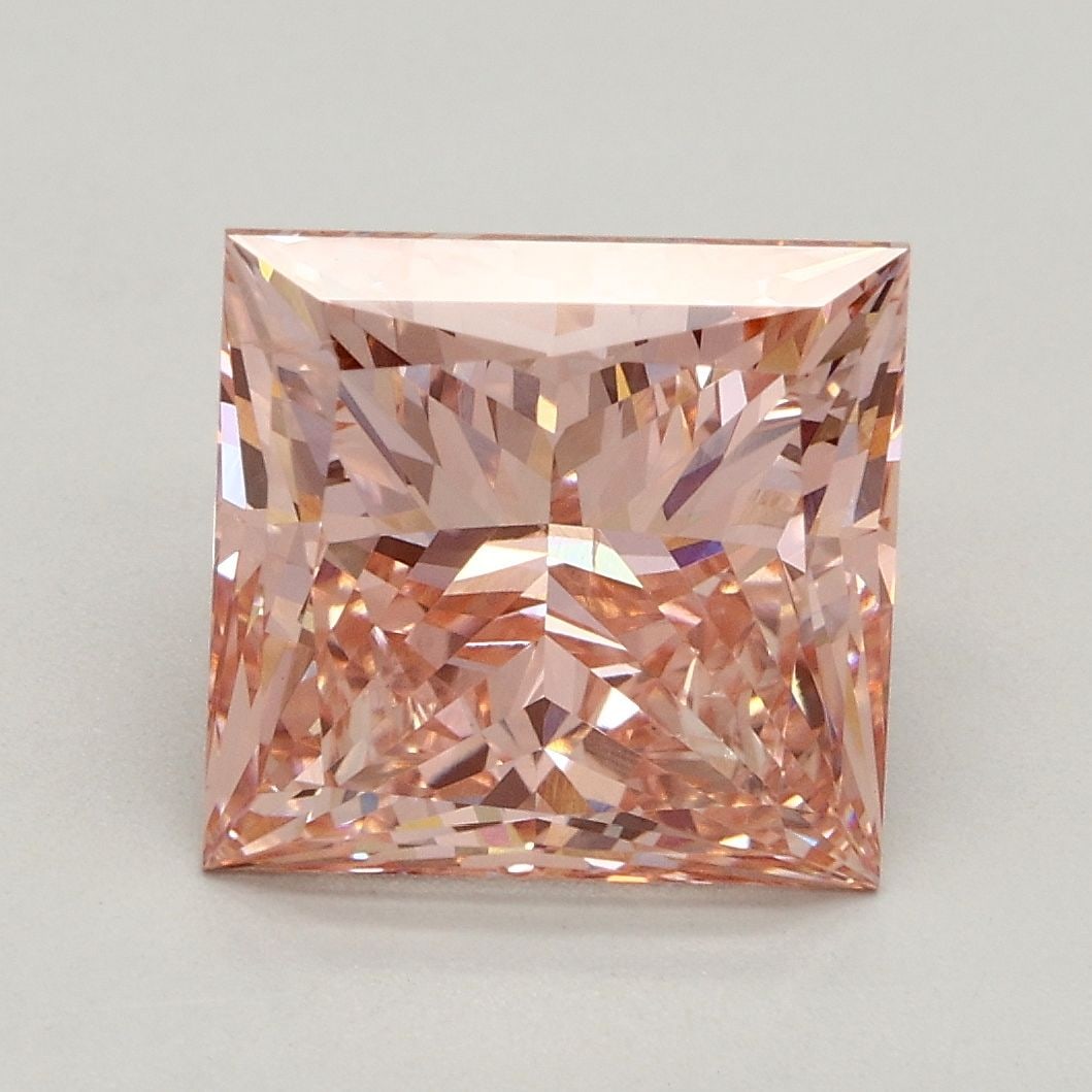 Loose Diamond - PRINCESS 3.01ct Fancy Intense Pink VS2: Loose Diamond - PRINCESS 3.01ct Fancy Intense Pink VS2 Source: This is a real non-mined Diamond that has been grown in a lab Shape: PRINCESS Carats: 3.01 Color: Fancy Intense Pink Certification: IGI V