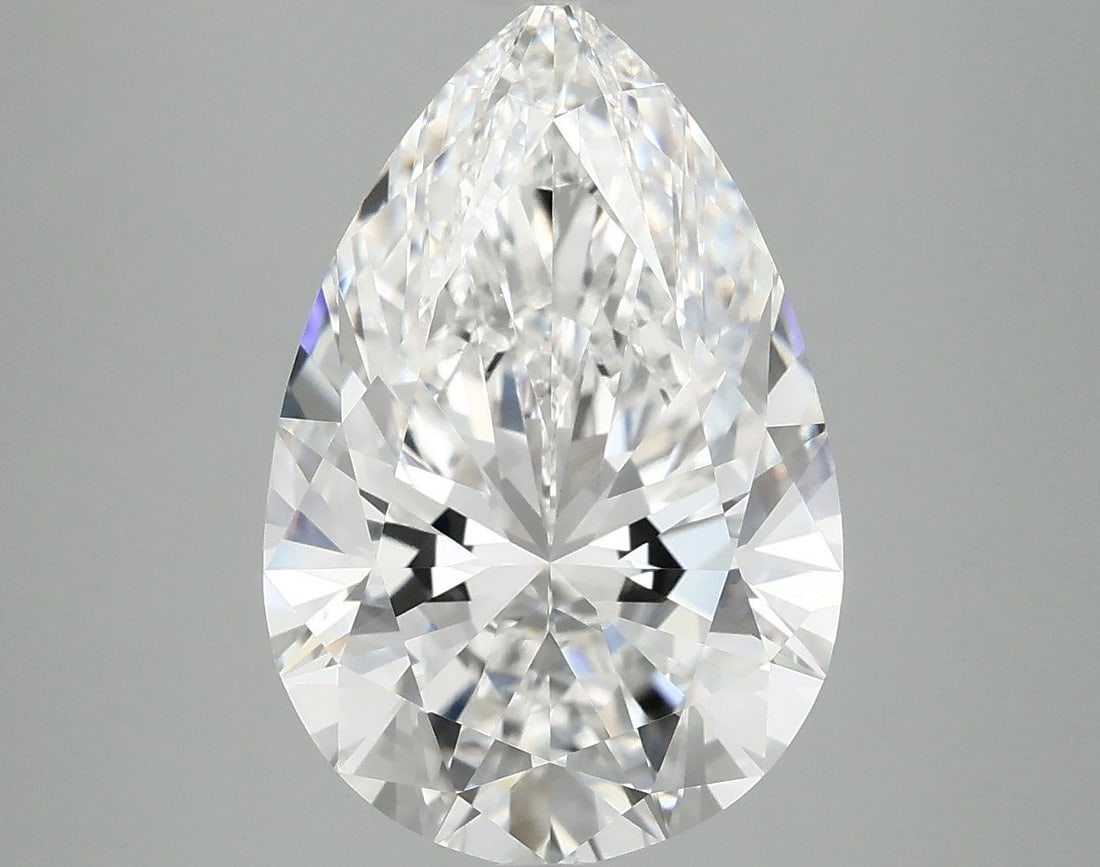 Loose Diamond - PEAR 5.08ct F VVS2: Loose Diamond - PEAR 5.08ct F VVS2 Source: This is a real non-mined Diamond that has been grown in a lab Shape: PEAR Carats: 5.08 Color: F Clarity: VVS2 Certification: IGI Video:
