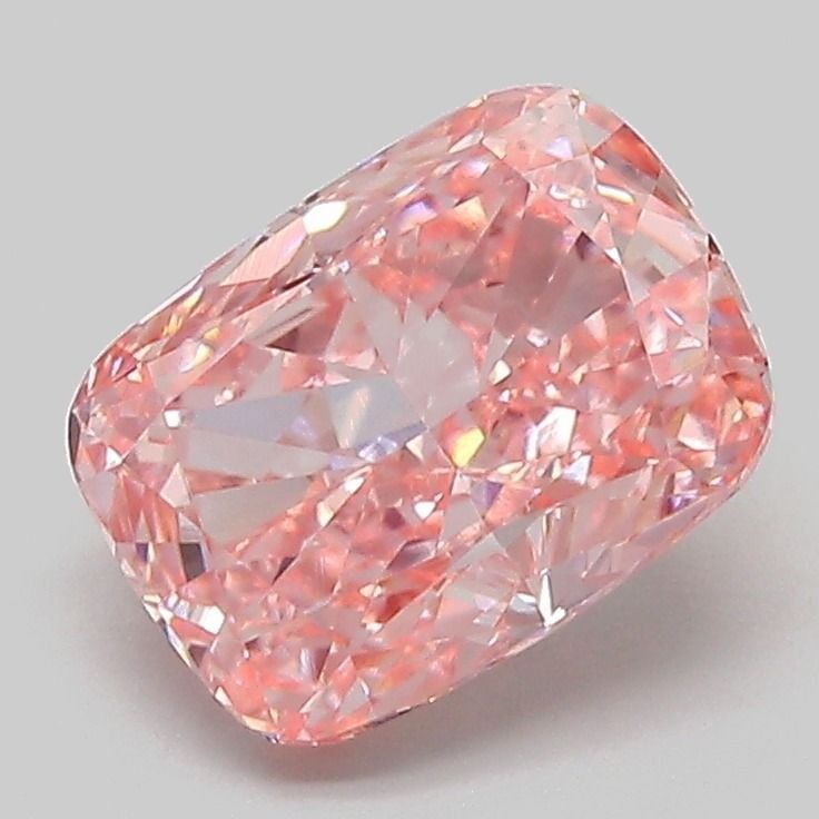 Loose Diamond - CUSHION MODIFIED 2.11ct Fancy Vivid Pink VS1: Loose Diamond - CUSHION MODIFIED 2.11ct Fancy Vivid Pink VS1 Source: This is a real non-mined Diamond that has been grown in a lab Shape: CUSHION MODIFIED Carats: 2.11 Color: Fancy Vivid Pink Certific