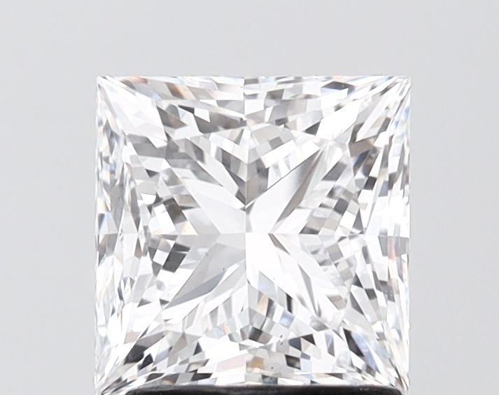 Loose Diamond - PRINCESS 2.01ct E VS2: Loose Diamond - PRINCESS 2.01ct E VS2 Source: This is a real non-mined Diamond that has been grown in a lab Shape: PRINCESS Carats: 2.01 Color: E Clarity: VS2 Certification: IGI Video: