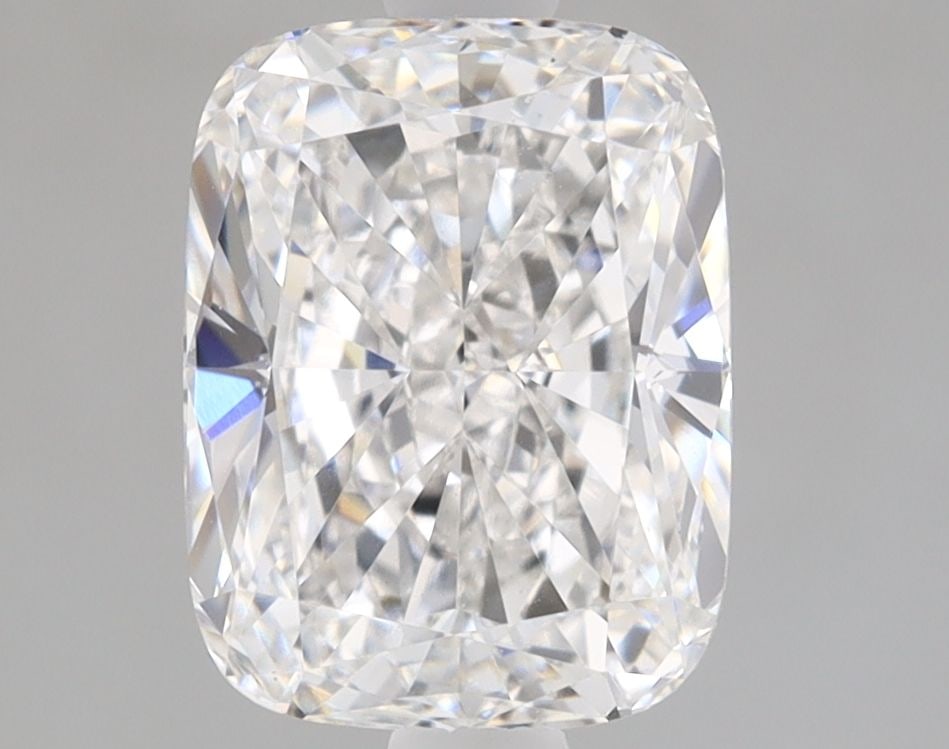 Loose Diamond - CUSHION MODIFIED 2.02ct E VVS2: Loose Diamond - CUSHION MODIFIED 2.02ct E VVS2 Source: This is a real non-mined Diamond that has been grown in a lab Shape: CUSHION MODIFIED Carats: 2.02 Color: E Clarity: VVS2 Certification: IGI Addi