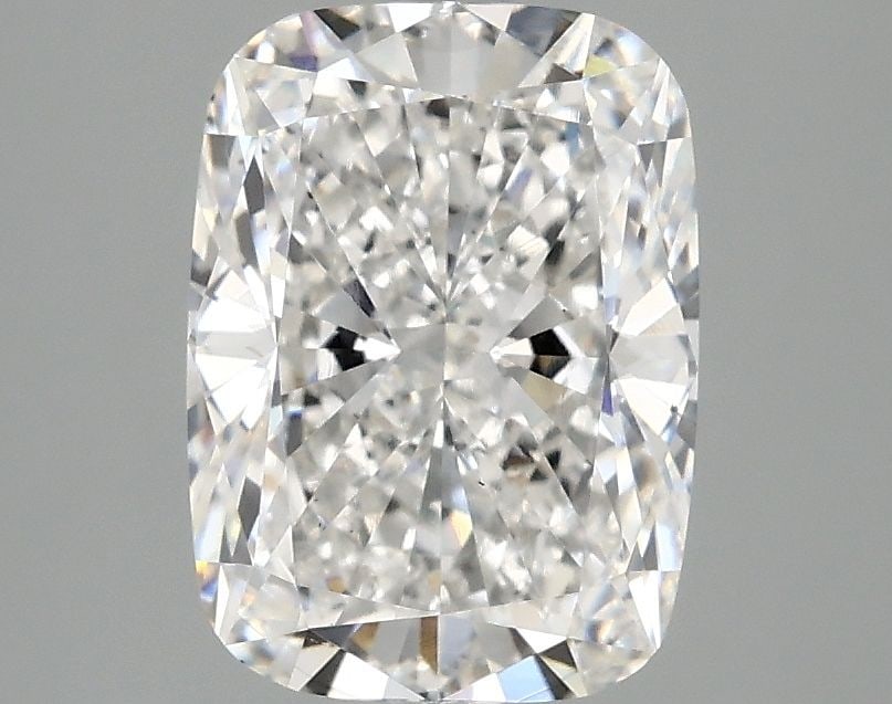 Loose Diamond - CUSHION MODIFIED 2.44ct F VS2: Loose Diamond - CUSHION MODIFIED 2.44ct F VS2 Source: This is a real non-mined Diamond that has been grown in a lab Shape: CUSHION MODIFIED Carats: 2.44 Color: F Clarity: VS2 Certification: IGI Additi