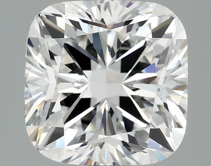 Loose Diamond - CUSHION MODIFIED 2.51ct E VVS2: Loose Diamond - CUSHION MODIFIED 2.51ct E VVS2 Source: This is a real non-mined Diamond that has been grown in a lab Shape: CUSHION MODIFIED Carats: 2.51 Color: E Clarity: VVS2 Certification: IGI Vide