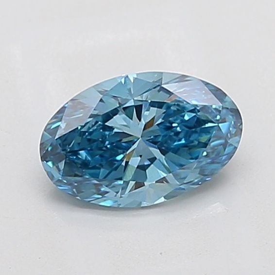 Loose Diamond - OVAL 1.49ct Fancy Vivid Blue VS1: Loose Diamond - OVAL 1.49ct Fancy Vivid Blue VS1 Source: This is a real non-mined Diamond that has been grown in a lab Shape: OVAL Carats: 1.49 Color: Fancy Vivid Blue Certification: IGI Video: