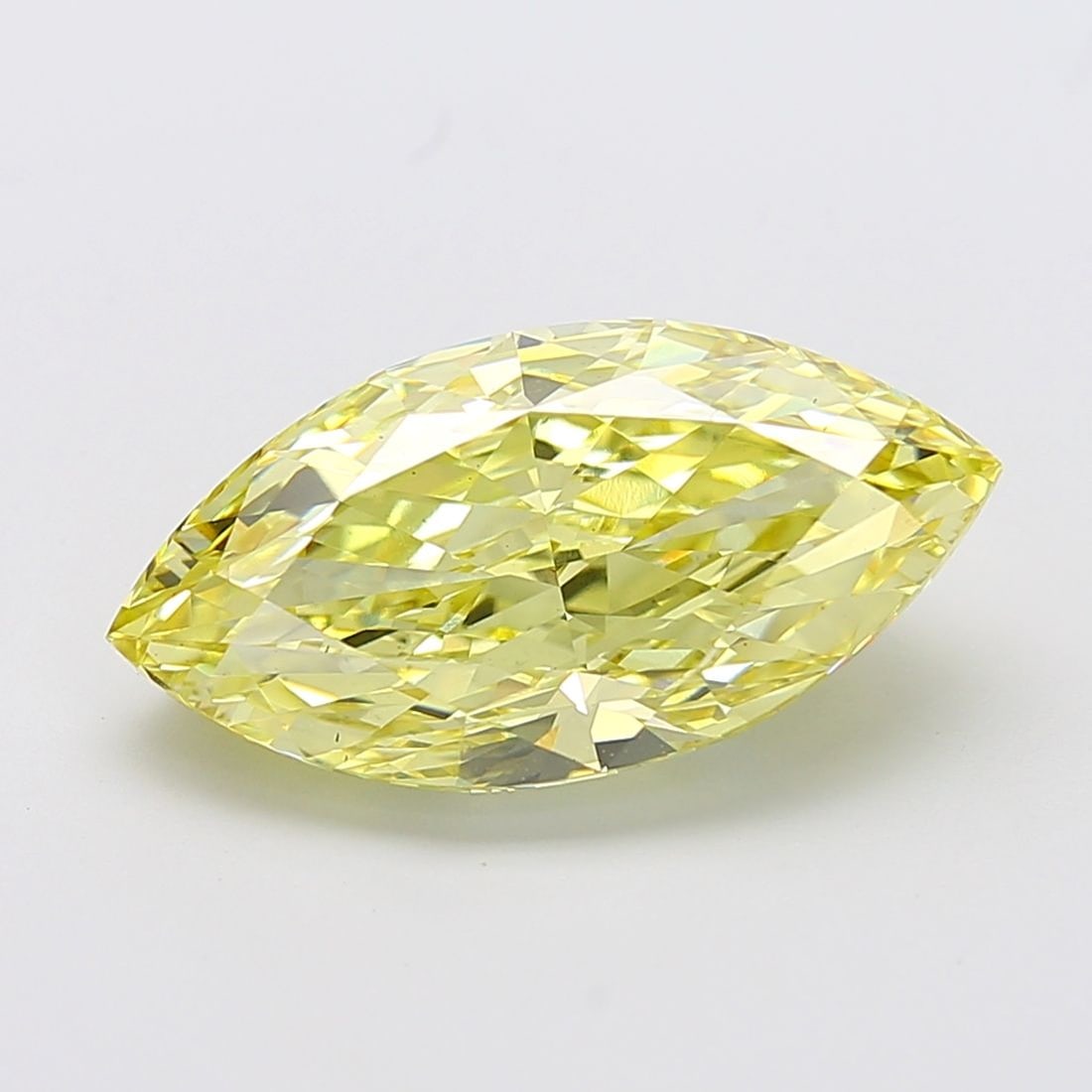 Loose Diamond - MARQUISE 8.08ct Fancy Intense Yellow VS2: Loose Diamond - MARQUISE 8.08ct Fancy Intense Yellow VS2 Source: This is a real non-mined Diamond that has been grown in a lab Shape: MARQUISE Carats: 8.08 Color: Fancy Intense Yellow Certification: I
