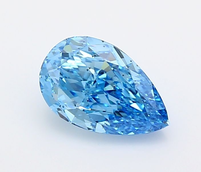 Loose Diamond - PEAR 1.46ct Fancy Vivid Blue VS2: Loose Diamond - PEAR 1.46ct Fancy Vivid Blue VS2 Source: This is a real non-mined Diamond that has been grown in a lab Shape: PEAR Carats: 1.46 Color: Fancy Vivid Blue Certification: IGI Video: