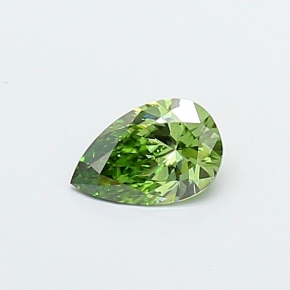 Loose Diamond - PEAR 0.32ct Fancy Vivid Green VS1: Loose Diamond - PEAR 0.32ct Fancy Vivid Green VS1 Source: This is a real non-mined Diamond that has been grown in a lab Shape: PEAR Carats: 0.32 Color: Fancy Vivid Green Certification: NONE Video: