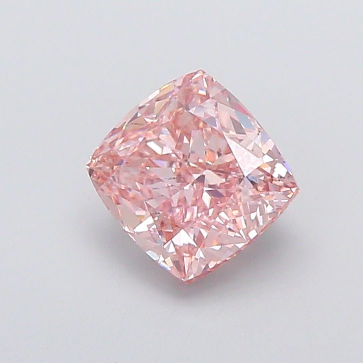 Loose Diamond - CUSHION MODIFIED 2.75ct Fancy Intense Brownish Pink VS2: Loose Diamond - CUSHION MODIFIED 2.75ct Fancy Intense Brownish Pink VS2 Source: This is a real non-mined Diamond that has been grown in a lab Shape: CUSHION MODIFIED Carats: 2.75 Color: Fancy Intense