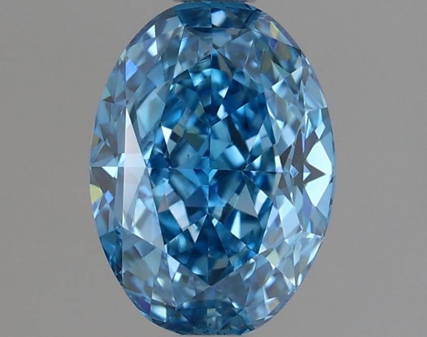 Loose Diamond - OVAL 1.36ct Fancy Vivid Blue VS1: Loose Diamond - OVAL 1.36ct Fancy Vivid Blue VS1 Source: This is a real non-mined Diamond that has been grown in a lab Shape: OVAL Carats: 1.36 Color: Fancy Vivid Blue Certification: IGI Video: