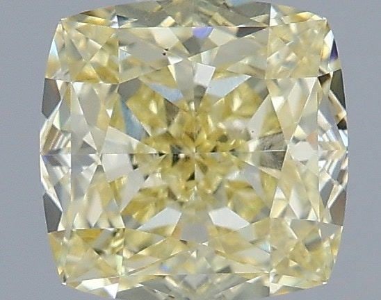 Loose Diamond - CUSHION MODIFIED 1.1ct Fancy Yellow VS1: Loose Diamond - CUSHION MODIFIED 1.1ct Fancy Yellow VS1 Source: This is a real non-mined Diamond that has been grown in a lab Shape: CUSHION MODIFIED Carats: 1.1 Color: Fancy Yellow Certification: IGI