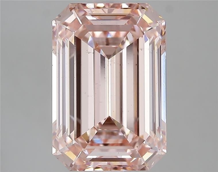 Loose Diamond - EMERALD 5.15ct Fancy Intense Pink VS2 (1 of 1)