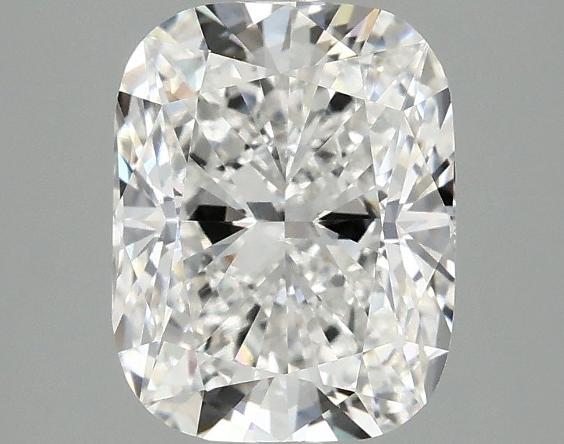 Loose Diamond - CUSHION MODIFIED 2.58ct E VVS2: Loose Diamond - CUSHION MODIFIED 2.58ct E VVS2 Source: This is a real non-mined Diamond that has been grown in a lab Shape: CUSHION MODIFIED Carats: 2.58 Color: E Clarity: VVS2 Certification: IGI Addi