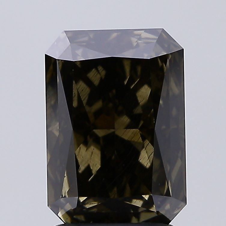Loose Diamond - RADIANT 2.04ct Fancy Brownish Gray SI2: Loose Diamond - RADIANT 2.04ct Fancy Brownish Gray SI2 Source: This is a real non-mined Diamond that has been grown in a lab Shape: RADIANT Carats: 2.04 Color: Fancy Brownish Gray Certification: IGI