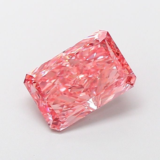Loose Diamond - RADIANT 1.69ct Fancy Vivid Pink VS1: Loose Diamond - RADIANT 1.69ct Fancy Vivid Pink VS1 Source: This is a real non-mined Diamond that has been grown in a lab Shape: RADIANT Carats: 1.69 Color: Fancy Vivid Pink Certification: IGI Video: