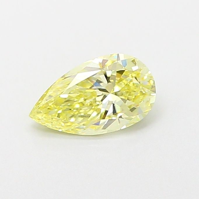Loose Diamond - PEAR 0.6ct Fancy Yellow VVS2: Loose Diamond - PEAR 0.6ct Fancy Yellow VVS2 Source: This is a real non-mined Diamond that has been grown in a lab Shape: PEAR Carats: 0.6 Color: Fancy Yellow Certification: IGI Video: