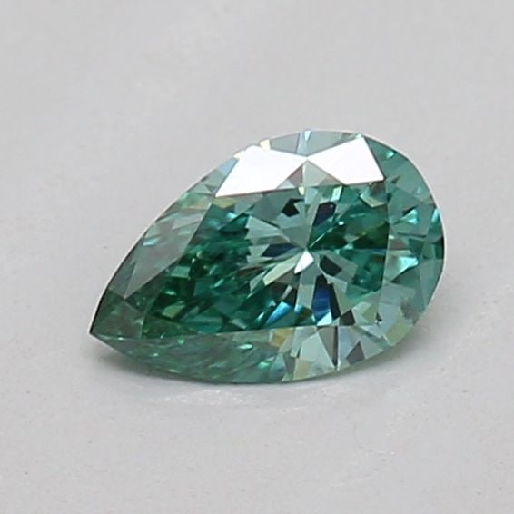 Loose Diamond - PEAR 0.21ct Fancy Vivid Green VS1: Loose Diamond - PEAR 0.21ct Fancy Vivid Green VS1 Source: This is a real non-mined Diamond that has been grown in a lab Shape: PEAR Carats: 0.21 Color: Fancy Vivid Green Certification: IGI Video: