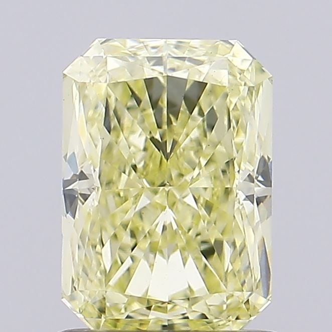 Loose Diamond - RADIANT 1.09ct Fancy Intense Yellow VS1: Loose Diamond - RADIANT 1.09ct Fancy Intense Yellow VS1 Source: This is a real non-mined Diamond that has been grown in a lab Shape: RADIANT Carats: 1.09 Color: Fancy Intense Yellow Certification: IGI