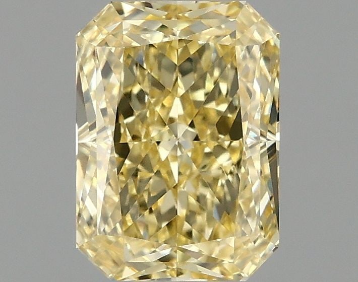 Loose Diamond - RADIANT 1.09ct Fancy Intense Yellow VVS2: Loose Diamond - RADIANT 1.09ct Fancy Intense Yellow VVS2 Source: This is a real non-mined Diamond that has been grown in a lab Shape: RADIANT Carats: 1.09 Color: Fancy Intense Yellow Certification: IG