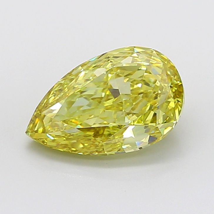 Loose Diamond - PEAR 6.01ct Fancy Intense Yellow VS1: Loose Diamond - PEAR 6.01ct Fancy Intense Yellow VS1 Source: This is a real non-mined Diamond that has been grown in a lab Shape: PEAR Carats: 6.01 Color: Fancy Intense Yellow Certification: IGI Video