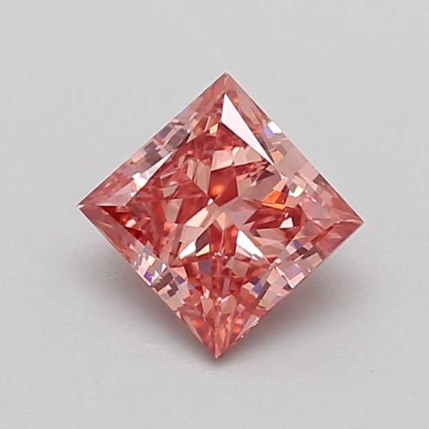Loose Diamond - PRINCESS 1.05ct Fancy Brown Pink VVS2: Loose Diamond - PRINCESS 1.05ct Fancy Brown Pink VVS2 Source: This is a real non-mined Diamond that has been grown in a lab Shape: PRINCESS Carats: 1.05 Color: Fancy Brown Pink Certification: IGI Vide