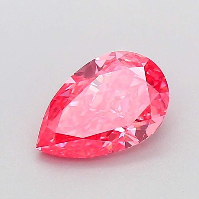 Loose Diamond - PEAR 1.18ct Fancy Vivid Pink VS1: Loose Diamond - PEAR 1.18ct Fancy Vivid Pink VS1 Source: This is a real non-mined Diamond that has been grown in a lab Shape: PEAR Carats: 1.18 Color: Fancy Vivid Pink Certification: IGI Video: