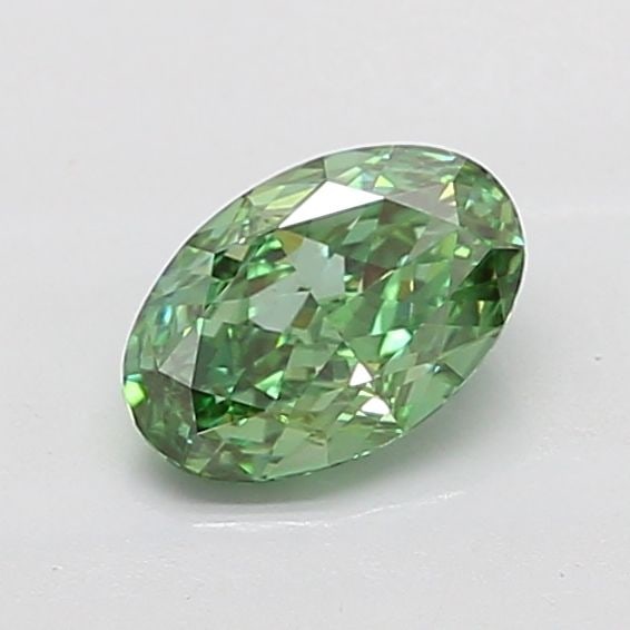 Loose Diamond - OVAL 1.5ct Fancy Vivid Green VS1: Loose Diamond - OVAL 1.5ct Fancy Vivid Green VS1 Source: This is a real non-mined Diamond that has been grown in a lab Shape: OVAL Carats: 1.5 Color: Fancy Vivid Green Certification: IGI Video: