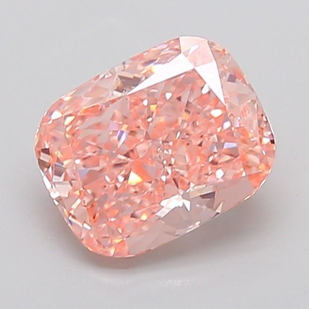 Loose Diamond - CUSHION MODIFIED 2.66ct Fancy Vivid Pink VS1: Loose Diamond - CUSHION MODIFIED 2.66ct Fancy Vivid Pink VS1 Source: This is a real non-mined Diamond that has been grown in a lab Shape: CUSHION MODIFIED Carats: 2.66 Color: Fancy Vivid Pink Certific