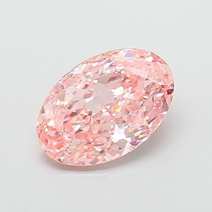 Loose Diamond - OVAL 3.51ct Fancy Vivid Pink VS1: Loose Diamond - OVAL 3.51ct Fancy Vivid Pink VS1 Source: This is a real non-mined Diamond that has been grown in a lab Shape: OVAL Carats: 3.51 Color: Fancy Vivid Pink Certification: IGI Video: