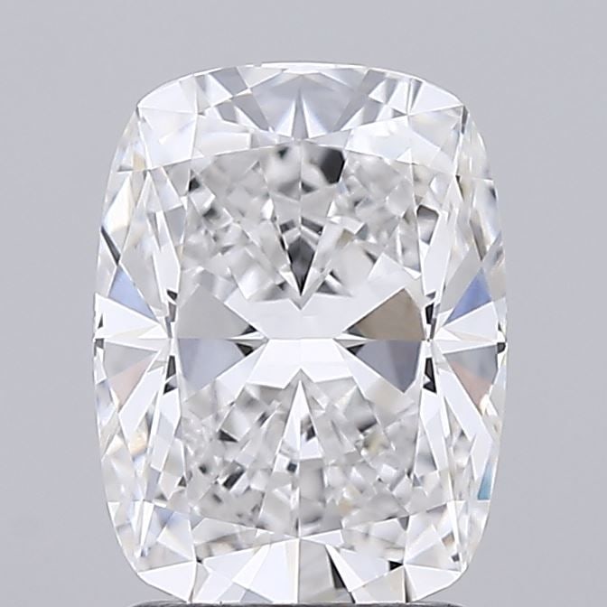 Loose Diamond - CUSHION BRILLIANT 2.06ct E VVS1: Loose Diamond - CUSHION BRILLIANT 2.06ct E VVS1 Source: This is a real non-mined Diamond that has been grown in a lab Shape: CUSHION BRILLIANT Carats: 2.06 Color: E Clarity: VVS1 Certification: GCAL