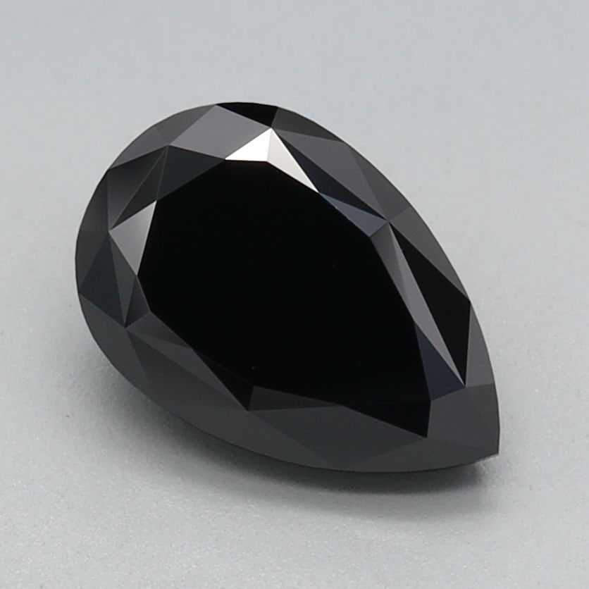 Loose Diamond - PEAR 1.16ct Fancy Black: Loose Diamond - PEAR 1.16ct Fancy Black Source: This is a real non-mined Diamond that has been grown in a lab Shape: PEAR Carats: 1.16 Color: Fancy Black Certification: IGI Video: