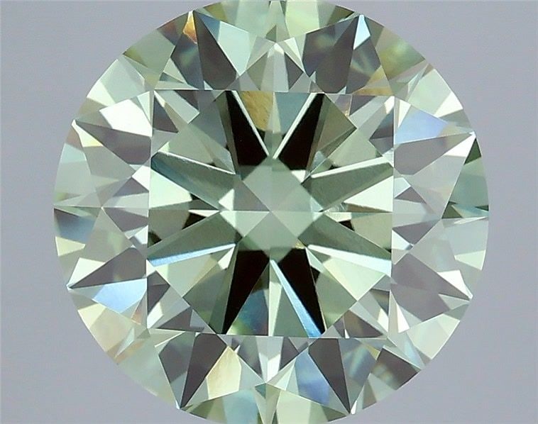 Loose Diamond - ROUND 5.06ct Fancy Vivid Green VVS2: Loose Diamond - ROUND 5.06ct Fancy Vivid Green VVS2 Source: This is a real non-mined Diamond that has been grown in a lab Shape: ROUND Carats: 5.06 Color: Fancy Vivid Green Certification: IGI Video: