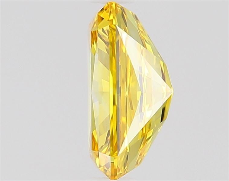 Loose Diamond - RADIANT 1.04ct Fancy Vivid Yellow VVS2: Loose Diamond - RADIANT 1.04ct Fancy Vivid Yellow VVS2 Source: This is a real non-mined Diamond that has been grown in a lab Shape: RADIANT Carats: 1.04 Color: Fancy Vivid Yellow Certification: IGI Vi
