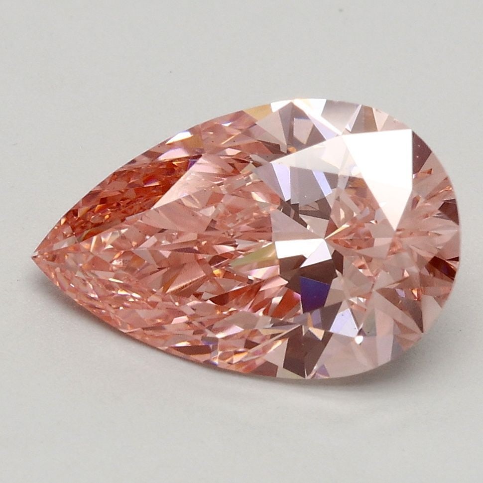 Loose Diamond - PEAR 1.8ct Fancy Intense Pink VS2: Loose Diamond - PEAR 1.8ct Fancy Intense Pink VS2 Source: This is a real non-mined Diamond that has been grown in a lab Shape: PEAR Carats: 1.8 Color: Fancy Intense Pink Certification: IGI Video: