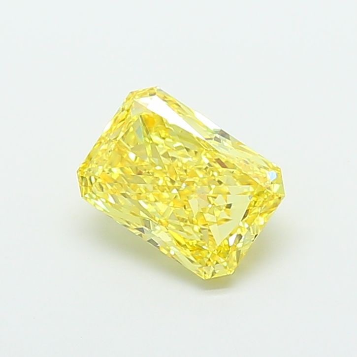 Loose Diamond - RADIANT 4.05ct Fancy Vivid Yellow VS1: Loose Diamond - RADIANT 4.05ct Fancy Vivid Yellow VS1 Source: This is a real non-mined Diamond that has been grown in a lab Shape: RADIANT Carats: 4.05 Color: Fancy Vivid Yellow Certification: IGI Vid