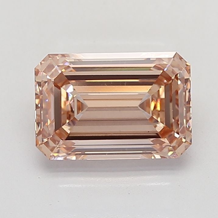 Loose Diamond - EMERALD 4.69ct Champagne VS1: Loose Diamond - EMERALD 4.69ct Champagne VS1 Source: This is a real non-mined Diamond that has been grown in a lab Shape: EMERALD Carats: 4.69 Color: Champagne Certification: NONE Video: