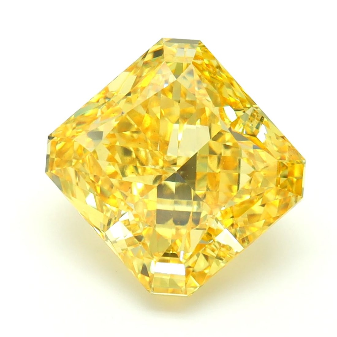 Loose Diamond - SQUARE RADIANT 5.04ct Fancy Vivid Yellow VS1: Loose Diamond - SQUARE RADIANT 5.04ct Fancy Vivid Yellow VS1 Source: This is a real non-mined Diamond that has been grown in a lab Shape: SQUARE RADIANT Carats: 5.04 Color: Fancy Vivid Yellow Certific