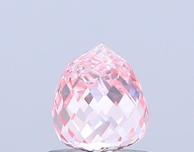 Loose Diamond - BRIOLETTE 1.34ct Fancy Pink VS1: Loose Diamond - BRIOLETTE 1.34ct Fancy Pink VS1 Source: This is a real non-mined Diamond that has been grown in a lab Shape: BRIOLETTE Carats: 1.34 Color: Fancy Pink Certification: IGI Video: