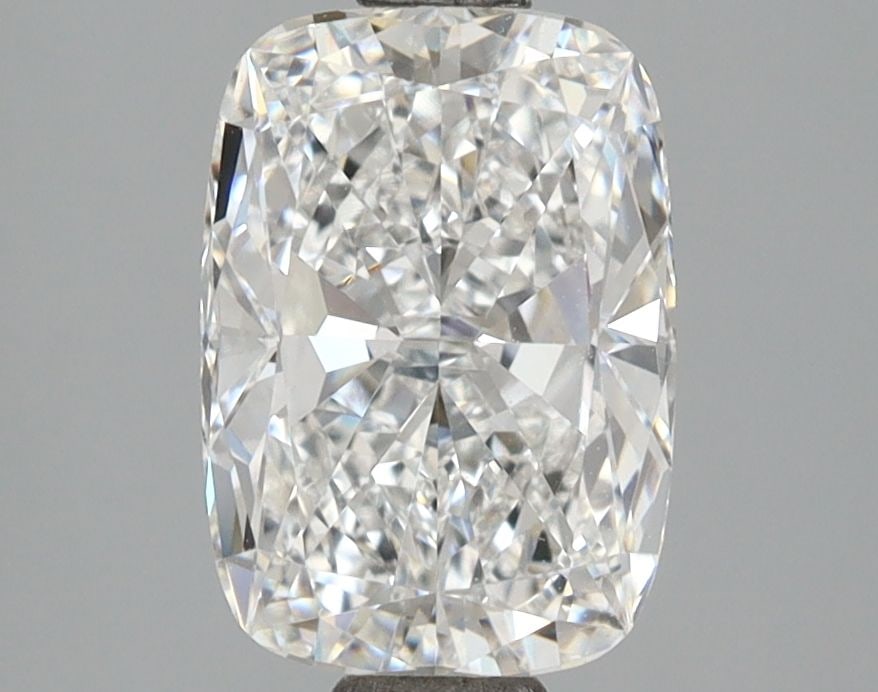 Loose Diamond - CUSHION MODIFIED 2.1ct E VVS2: Loose Diamond - CUSHION MODIFIED 2.1ct E VVS2 Source: This is a real non-mined Diamond that has been grown in a lab Shape: CUSHION MODIFIED Carats: 2.1 Color: E Clarity: VVS2 Certification: IGI Video: