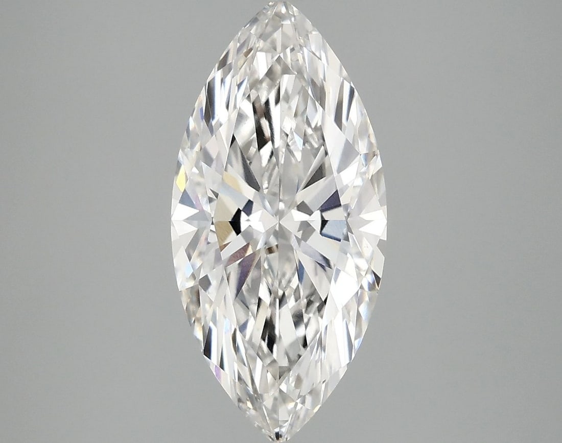 Loose Diamond - MARQUISE 2.58ct F VS1: Loose Diamond - MARQUISE 2.58ct F VS1 Source: This is a real non-mined Diamond that has been grown in a lab Shape: MARQUISE Carats: 2.58 Color: F Clarity: VS1 Certification: IGI Video: